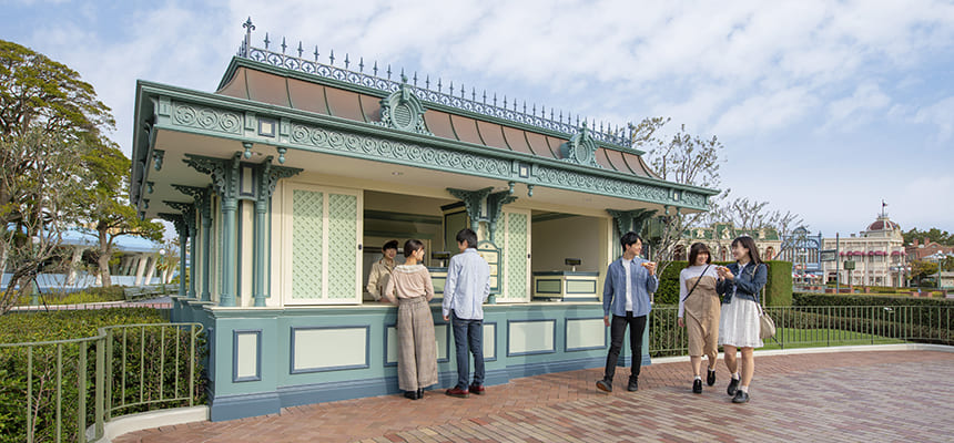 公式 フードブース トゥモローランド側 東京ディズニーランド 東京ディズニーリゾート