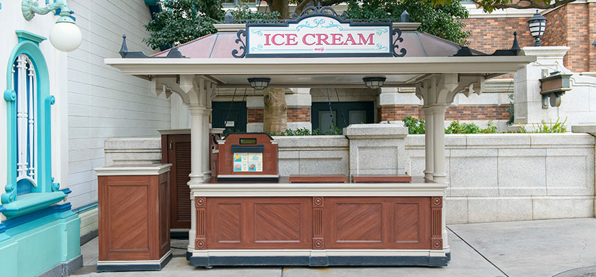 아이스크림 왜건(토이빌 트롤리파크 입구 옆) 이미지1