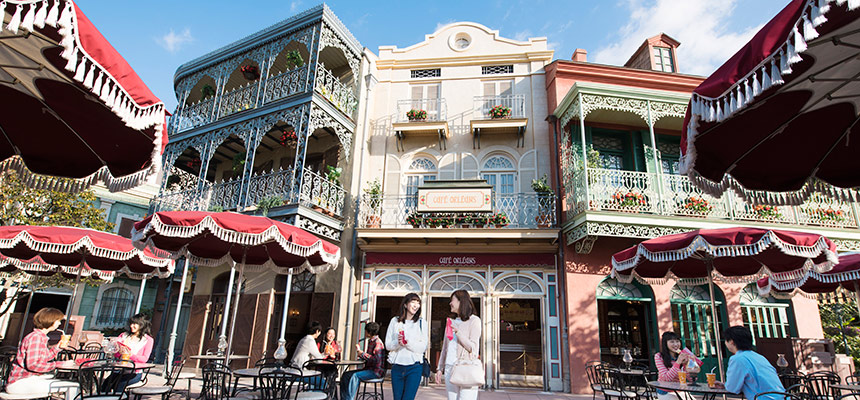 公式 カフェ オーリンズ 東京ディズニーランド 東京ディズニーリゾート