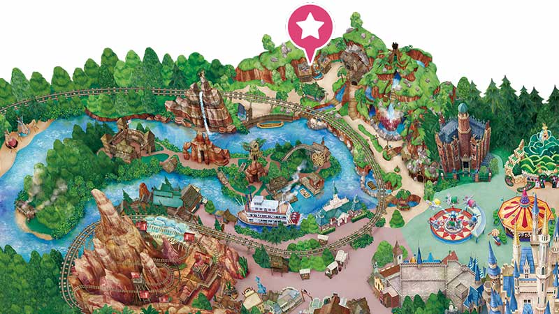 公式 ラケッティのラクーンサルーン 東京ディズニーランド 東京ディズニーリゾート