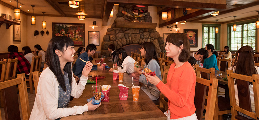 公式 キャンプ ウッドチャック キッチン 東京ディズニーランド 東京ディズニーリゾート