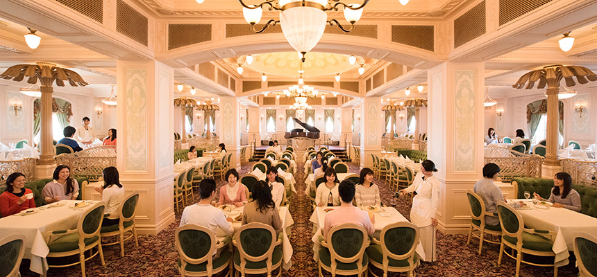 ss columbia dining room disneysea