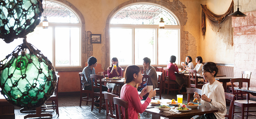 公式 カフェ ポルトフィーノ 東京ディズニーシー 東京ディズニーリゾート