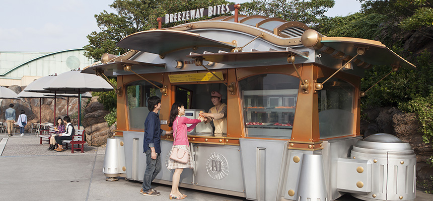 Official Breezeway Bites Tokyo Disneysea Tokyo Disney Resort