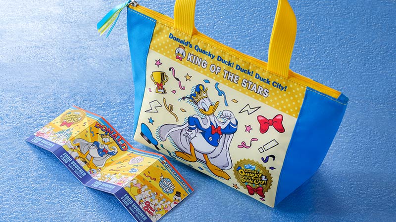 「ドナルドのクワッキー・ダック！ダック！ダックシティ！」フードスーベニアのイメージ