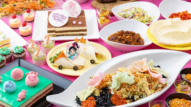 Disney Pal-Palooza“Vanellope's Sweet Pop World” Menusのイメージ