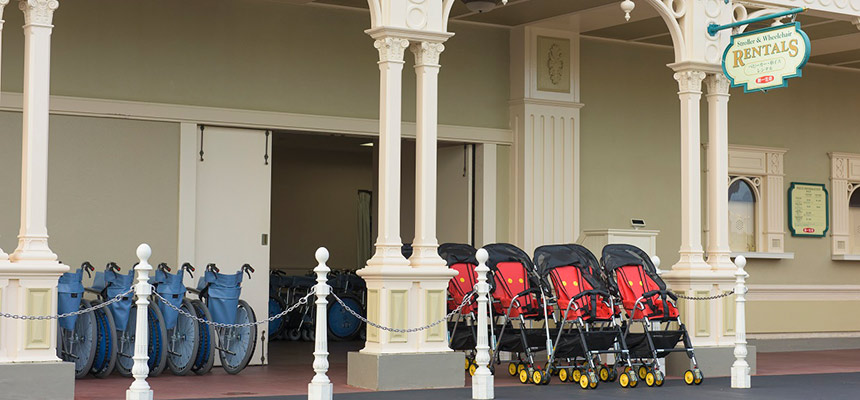 how much is it to rent a stroller at disneyland