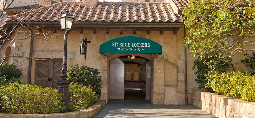 image of Storage Lockers (Tokyo DisneySea)1