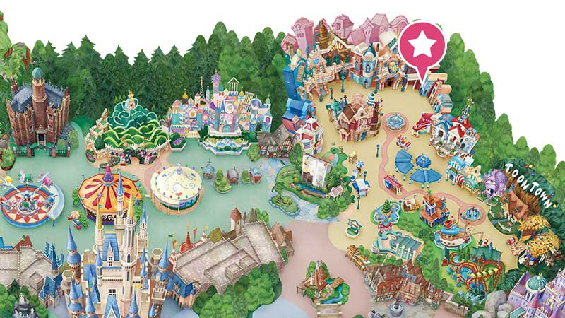 公式 トゥーンタウン ベビーセンター 東京ディズニーランド 東京ディズニーリゾート