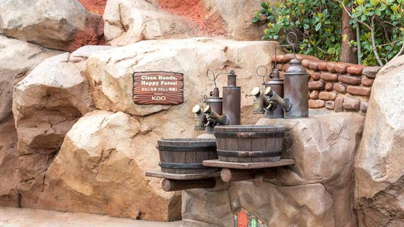 image of Hand Washing Area