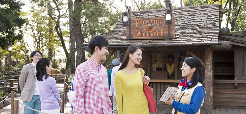 公式 フロンティア ウッドクラフト 東京ディズニーランド 東京ディズニーリゾート