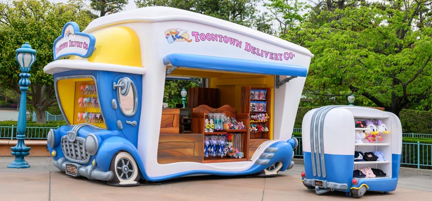 公式 トゥーンタウン デリバリー カンパニー 東京ディズニーランド 東京ディズニーリゾート