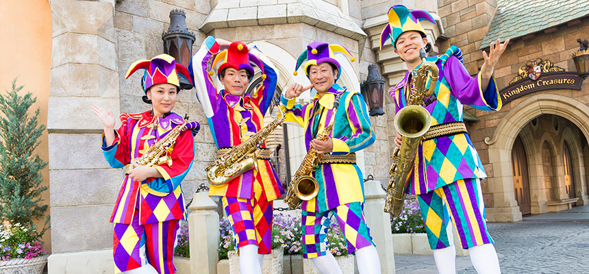 公式 コート ジェスター カルテット 東京ディズニーランド 東京ディズニーリゾート