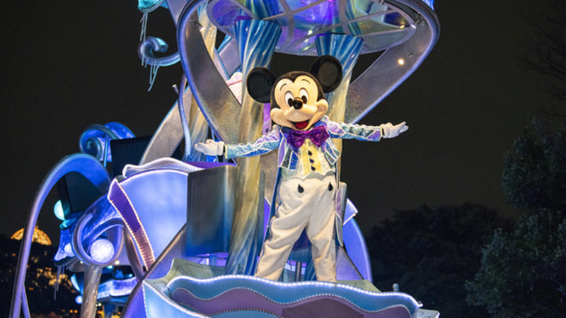 Official Nightfall Glow Tokyo Disneyland Tokyo Disney Resort