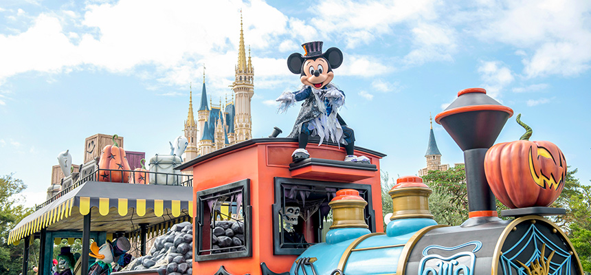 公式 ミッキー フレンズのグリーティングパレード ハロウィーンバージョン 東京ディズニーランド 東京ディズニーリゾート