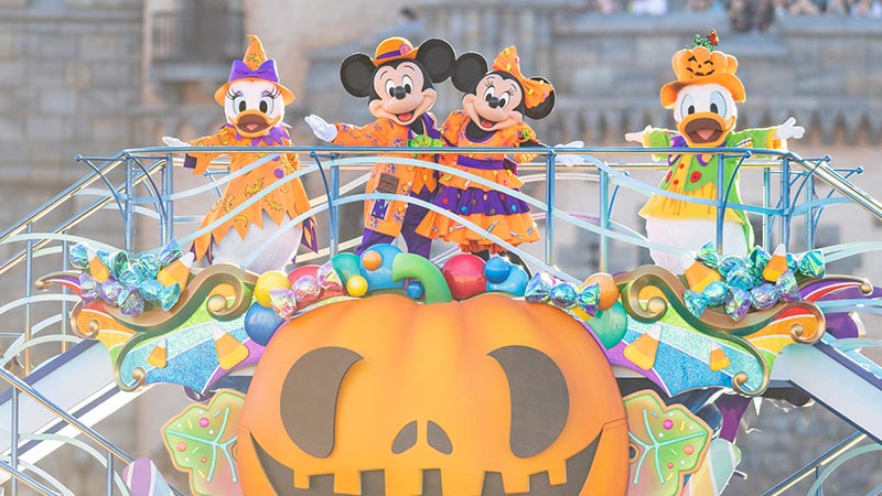 ディズニー・ハロウィーン・グリーティングのイメージ