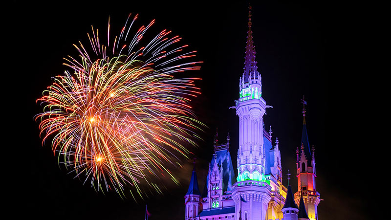 众彩满夜空的图像