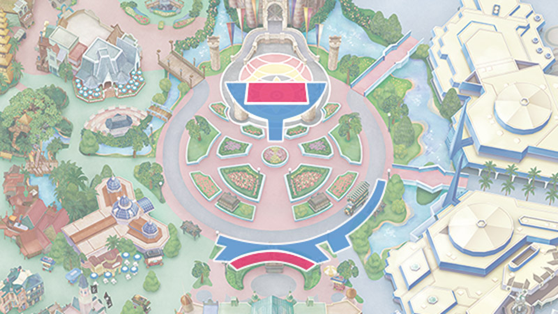 퍼레이드 관람 구역 이미지