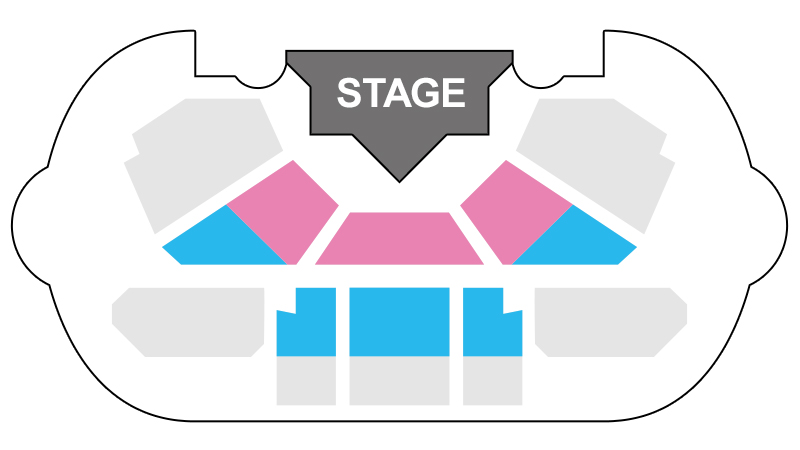 ショー鑑賞エリアのイメージ