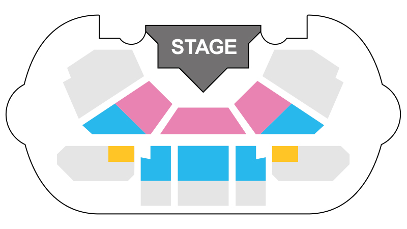 娱乐表演观赏区域的图像