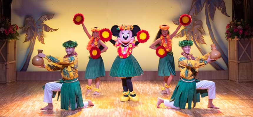 Official Mickey S Rainbow Luau Tokyo Disneyland Tokyo Disney Resort