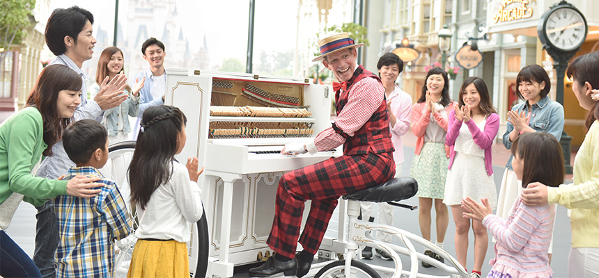 公式 バイシクルピアノ 東京ディズニーランド 東京ディズニーリゾート