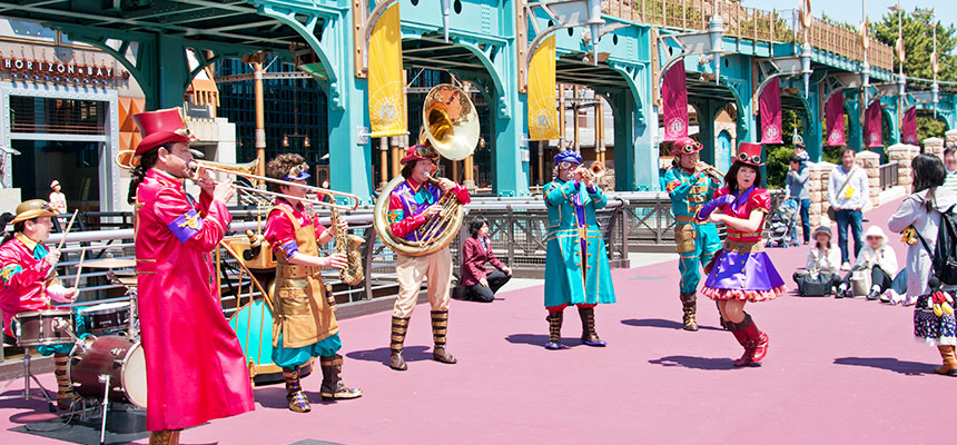 公式 タイムトラベラーバンド 東京ディズニーシー 東京ディズニーリゾート