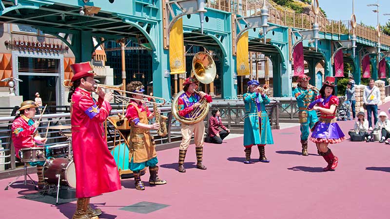 公式 タイムトラベラーバンド 東京ディズニーシー 東京ディズニーリゾート