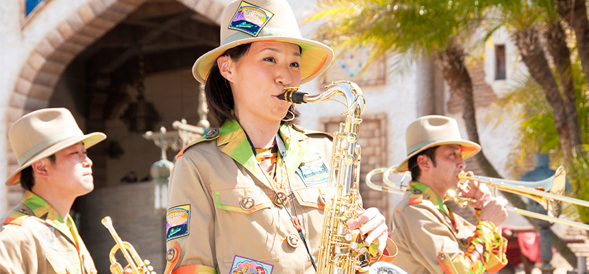 公式 トレッキング ミュージシャンズ 東京ディズニーシー 東京ディズニーリゾート