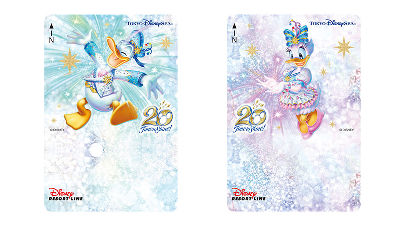 ディズニーリゾートラインのフリーきっぷ「東京ディズニーシー20周年」を2022年1月17日（月）から販売いたします。のイメージ