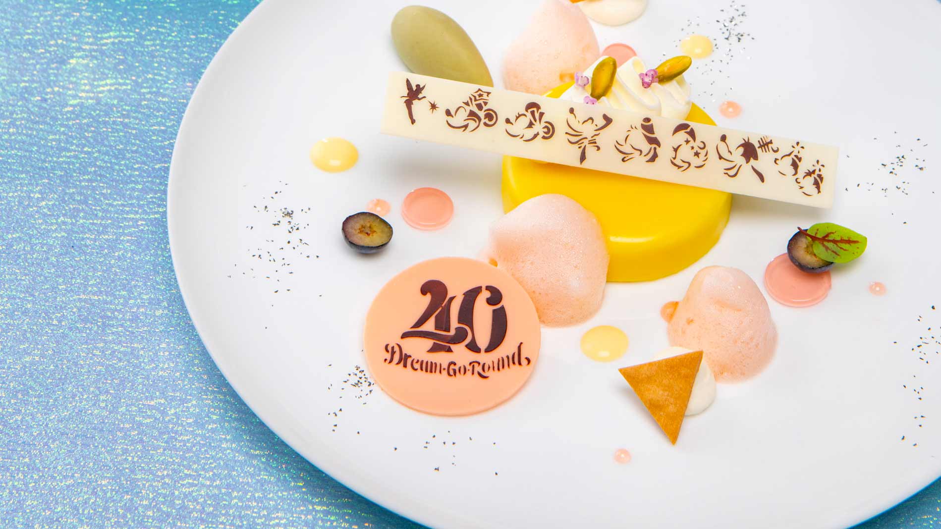 東京ディズニーシー・ホテルミラコスタ「東京ディズニーリゾート40周年“ドリームゴーラウンド”スペシャルメニュー」を公開しました。のイメージ