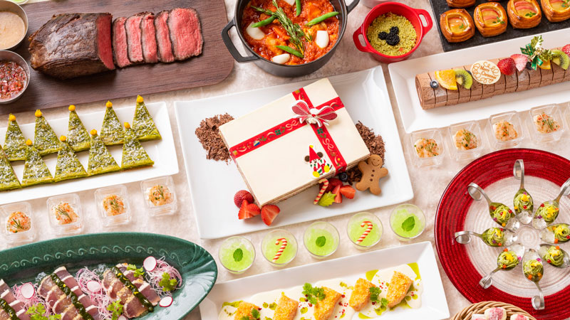 東京ディズニーランドホテル「“ディズニー・クリスマス”スペシャルメニュー」を公開しました。のイメージ