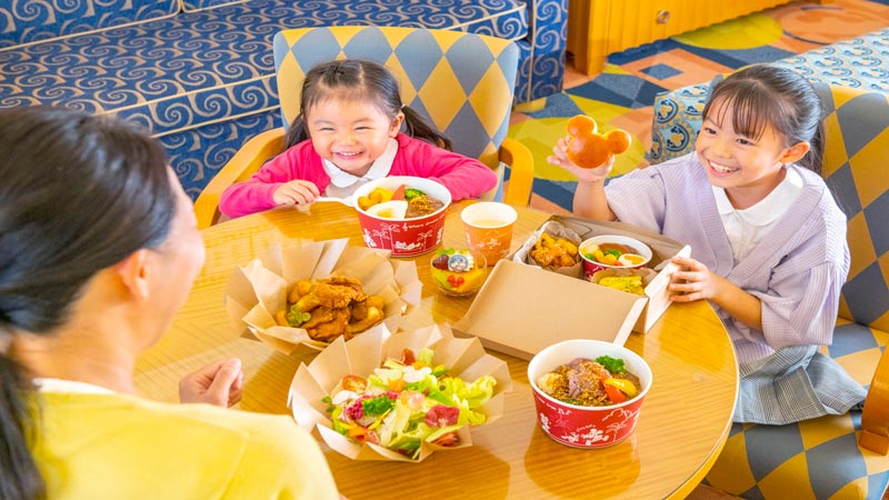 ディズニーアンバサダーホテル「客室内でお楽しみいただけるテイクアウトメニュー」の内容を更新しました。のイメージ