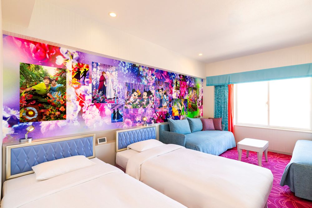 東京ディズニーセレブレーションホテル「イマジニング・ザ・マジック“カラー・オブ・ファンタジー”ルーム」を公開しました。のイメージ