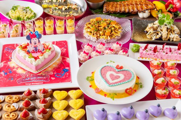 東京ディズニーランドホテル「ディズニー・パルパルーザ“ミニーのファンダーランド”スペシャルメニュー」を公開しました。のイメージ