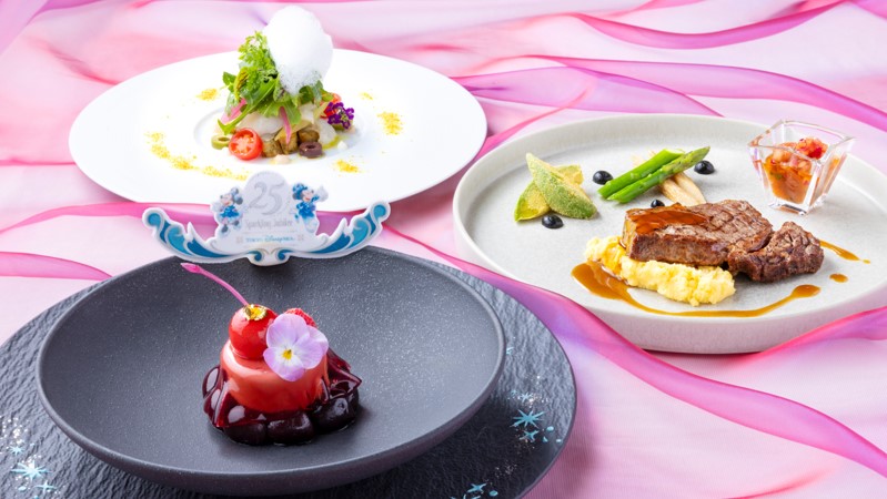 ディズニーアンバサダーホテル「東京ディズニーシー25周年“スパークリング・ジュビリー”スペシャルメニュー」を更新しました。のイメージ