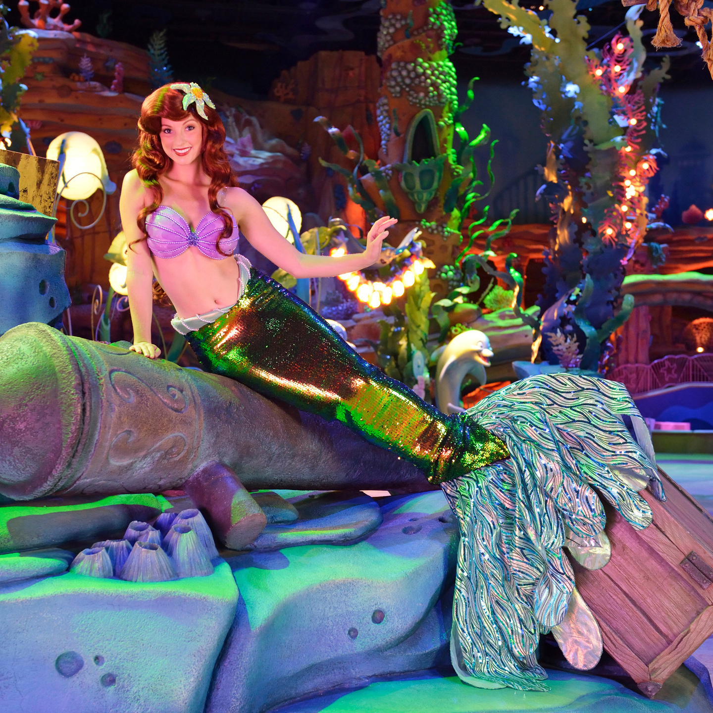 
 #暑中見舞い 申し上げます
毎日暑い日が続いていますね。
海の中からは、アリエルがみなさんにご挨拶
海の仲間たちでコメント欄をいっぱいにしてくださいね!...のイメージ