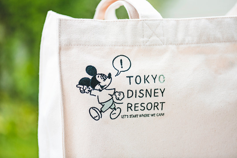 【ニュース!】
7月8日より、東京ディズニーリゾートに、“地球にやさしく、人にやさしい”をテーマにしたグッズ「LET'S START WHERE WE...のイメージ